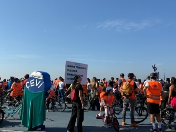 Çevre Koleji, çevre için pedalları çevirdi!