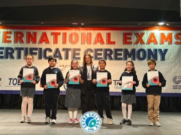 ULUSLARARASI SINAVLARDA YİNE BÜYÜK BAŞARI!